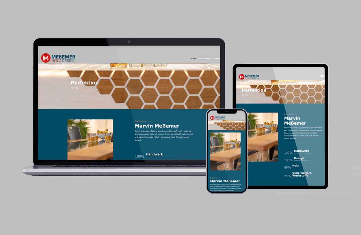 Holzdesign Messemer Website Full Service Werbeagentur Speyer 1250